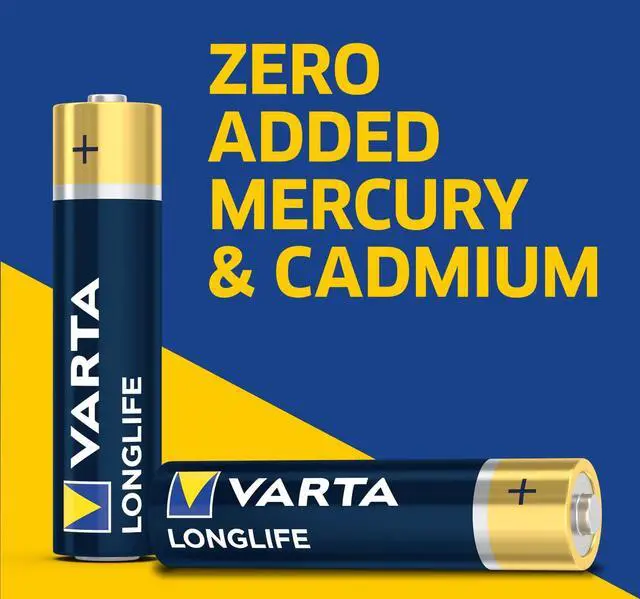 Alt view image 5 of 5 - Longlife AA Batteries (100 Pack), Alkaline Double A Battery