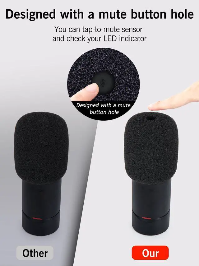 Alt view image 4 of 7 - SoloCast 2 Mic Arm with Pop Filter Windscreen - Gaming Microphone Stand Compatible with SoloCast 2, Mic Stand with Foam Cover