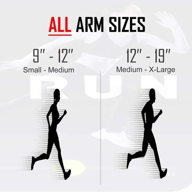 Alt view image 6 of 7 - Waterproof Running Armband for Phone with Case On (Otterbox, Lifeproof). Sports Phone Holder Compatible iPhone 17/16/15/14/13/12/11/SE Samsung S25/S24/S23/S22/S21/S20 (Medium)