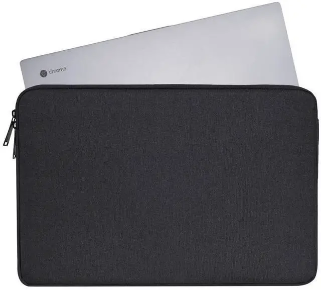 Alt view image 7 of 7 - 17 inch Laptop Sleeve Case for HP 17 inch Laptop/HP Envy 17 / Pavilion 17, Dell Inspiron 17, Lenovo Ideapad 3, Asus Vivobook 17, Acer Aspire 17.3 Laptops Water-Resistant Notebook Bag