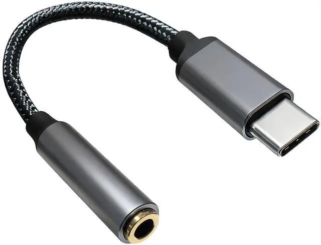 Main image of 3.5mm Headphone Jack Adapter,Type-C to Aux Audio Female Adapter