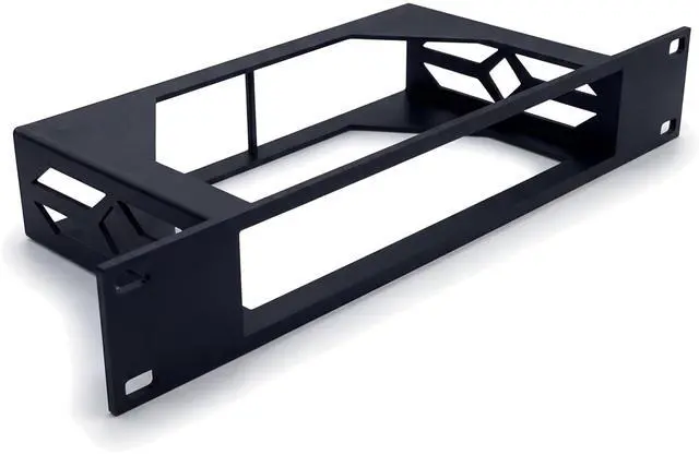 Main image of 1U Server Rack Mount for UniFi Switch Lite 8 PoE Secure 19-Inch Shelf Bracket | Snap-in Design No Tools Required | Home Lab and IT Closet Network Organizer