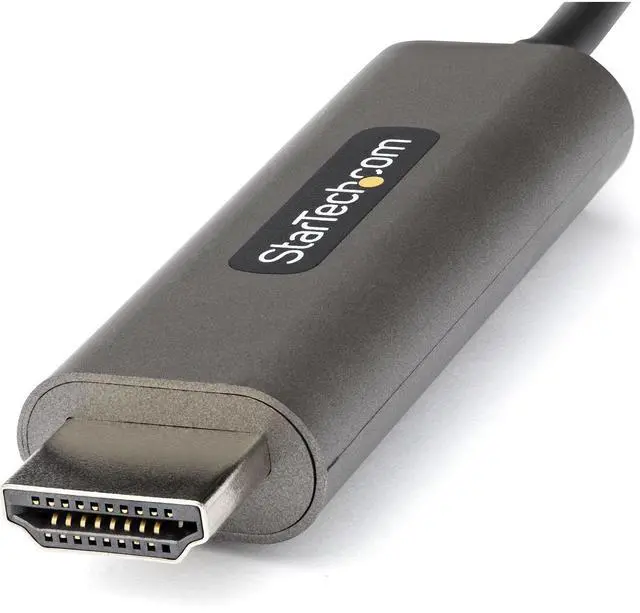 Alt view image 2 of 4 - 6ft (2m) USB C to HDMI Cable 4K 60Hz w/ HDR10 - Ultra HD USB Type-C to 4K HDMI 2.0b Video Adapter Cable - USB-C to HDMI HDR Monitor/Display Converter - DP 1.4 Alt Mode HBR3 (CDP2HDMM2MH)