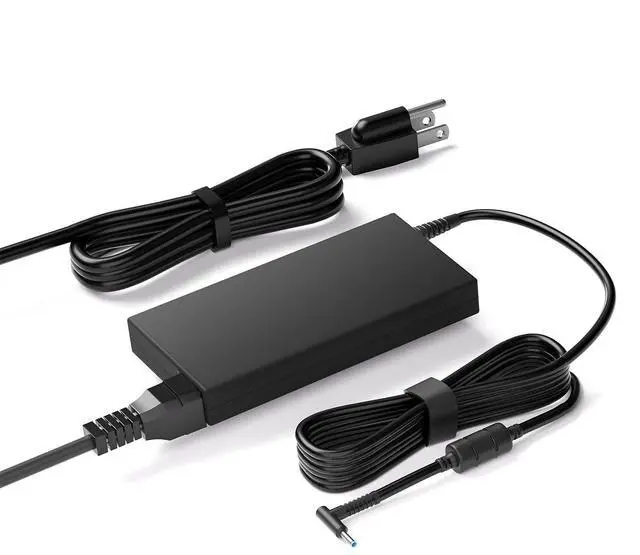 Main image of Replacement for HP 120W Power Adapter Compatible with HP USB-C Dock G5 L41856-001 TPN-LA18 5TW13AA Envy 15 17 Series Omen 15-5000 5100 5200 710415-001 Power Supply Cord Blue Tip