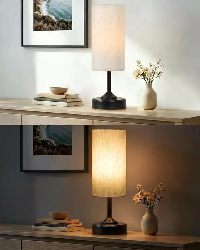Alt view image 2 of 7 - Cordless Table Lamp, Ambient Light, Dimmable, Touch, Timer, 2700K, Decor, Portable, LED, Desk Lamp, Bedside, Kitchen Lamp, Wireless, Rechargeable, Battery Operated, for Bedroom, Living Room