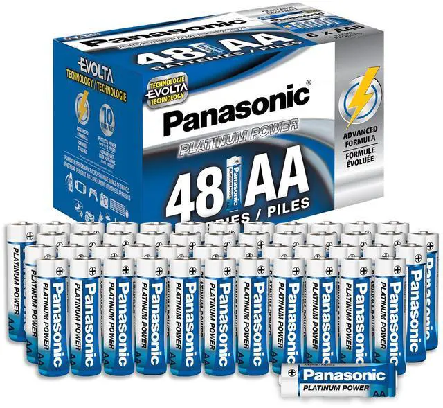 Main image of Energy Corporation LR6XE/48PC Platinum Power AA Alkaline Battery, 48 Pack