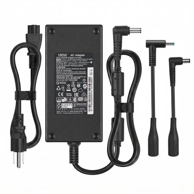 Main image of 180W AC Power Adapter Compatible with MSI Gaming Laptop Thin GF63 GF65 GF75, Katana GF66 GF76, Stealth GS63 GS65, 19.5V 9.23A