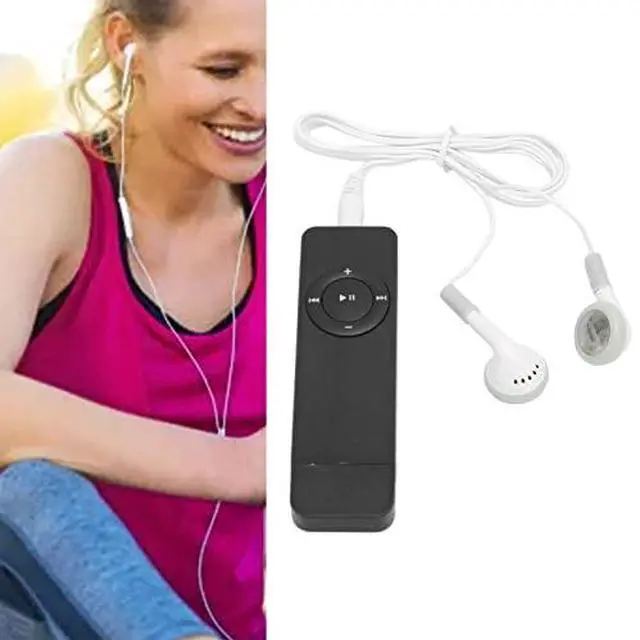 Alt view image 4 of 7 - MP3 Player with Lossless Sound, Portable Music Player with 64GB Expandable Memory, Long Battery Life Mini MP3 for Running, Gym, Trave (Black)