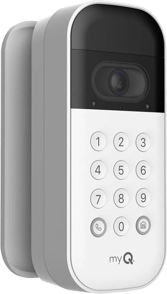 Alt view image 2 of 4 - Swivel Mount for myQ Smart Garage Video Keypad Adjustable 100-degrees of Customization, Replacement for Chamberlain Swivel Mount (Video Keypad is NOT Included