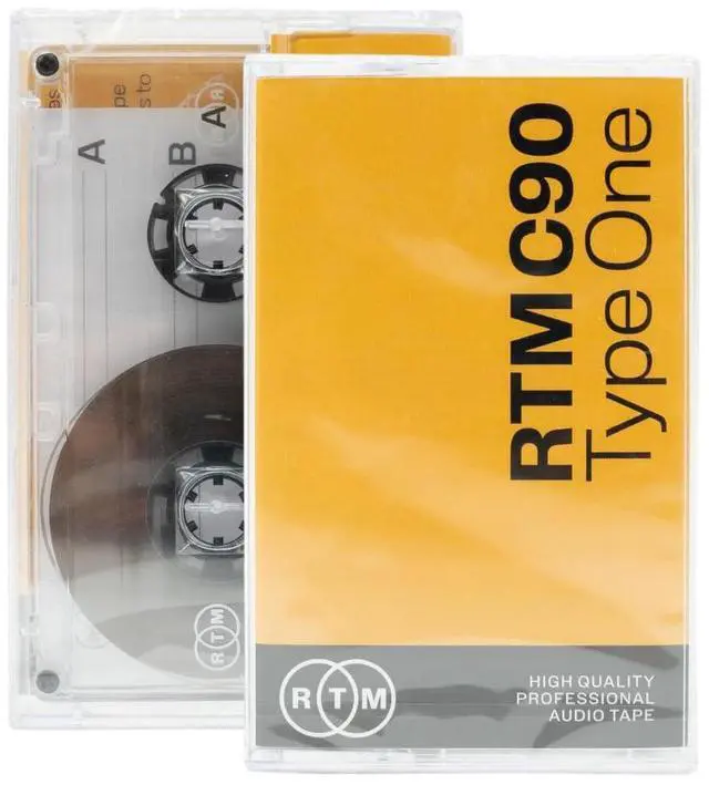 Main image of Type One 90 Minute Blank Music Cassette | Ideal for Audio Recording | Studio Quality | Single Cassette