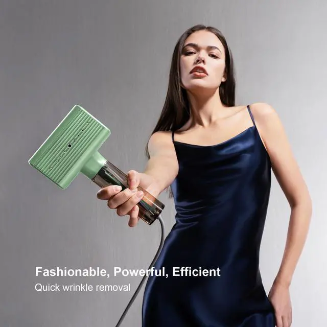 Alt view image 7 of 7 - G10 Pro Travel Steamer for Clothes, 110-240V Portable Garment Steamer & Iron 2-in-1, 2 Steam Modes for All Fabrics Wrinkle Remover, 15s Fast Heat Up 1200W Steam for Global and Europe