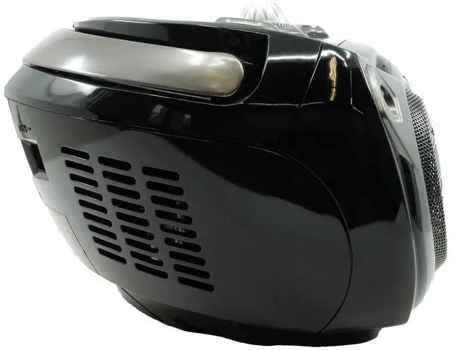 Alt view image 7 of 7 - PRCD682BT 6-Watt-RMS Portable CD Boom Box with Bluetooth and AM/FM Radio