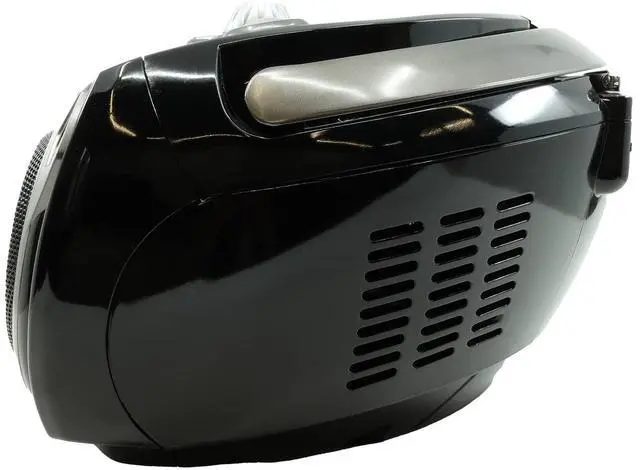 Alt view image 6 of 7 - PRCD682BT 6-Watt-RMS Portable CD Boom Box with Bluetooth and AM/FM Radio