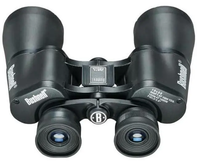 Alt view image 2 of 4 - Falcon 10x50 Wide-Angle Binoculars | Porro Prism, InstaFocus, BK7, Fold-Down Eyecups, Non-Slip Grip