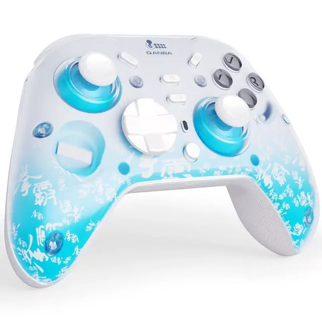 Alt view image 2 of 7 - Phantom Multi-Mode Smart Wireless Controller for Windows PC and Android and iOS and TVPC Controller With Hall-Effect JoysticksTri-Mode Connection (2.4G/Bluetooth/Wired)