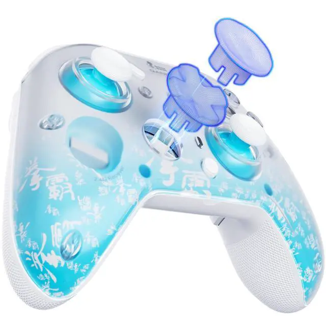 Alt view image 5 of 7 - Phantom Multi-Mode Smart Wireless Controller for Windows PC and Android and iOS and TVPC Controller With Hall-Effect JoysticksTri-Mode Connection (2.4G/Bluetooth/Wired)