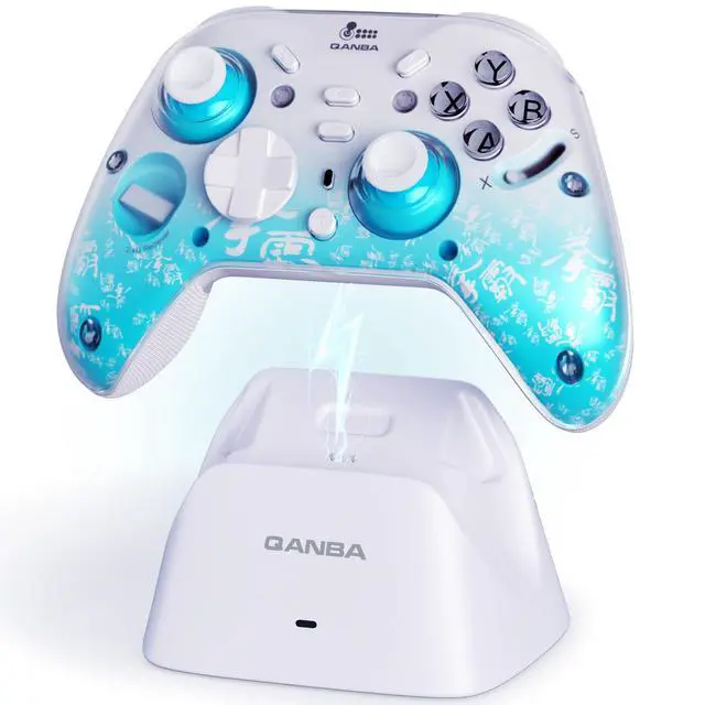 Alt view image 6 of 7 - Phantom Multi-Mode Smart Wireless Controller for Windows PC and Android and iOS and TVPC Controller With Hall-Effect JoysticksTri-Mode Connection (2.4G/Bluetooth/Wired)