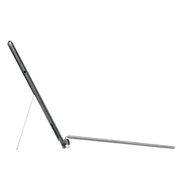 Alt view image 6 of 6 - Type Cover for Microsoft Surface Pro 13 inch, Compatible with Surface Pro 11/10 / 9/8 / X, Slim Keyboard with Trackpad Mouse, Backlit & Pen Holder (Light Gray)