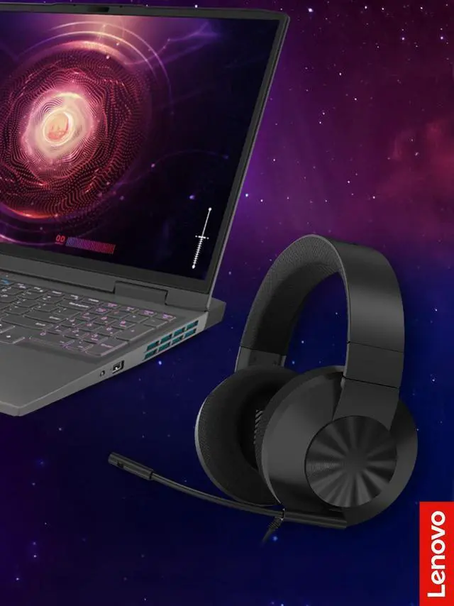Alt view image 7 of 7 - H210 Wired Gaming Headset - 3.5mm Connection, Flip-to-Mute Noise-Cancelling Microphone, Breathable Ear Cups - Black