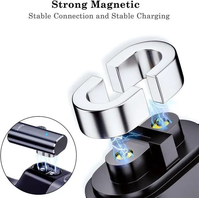 Alt view image 3 of 7 - USB C Shokz Charging Cable Adapter (2 Pack) Type c Charger Cable to Shokz Magnetic Converter Compatible with Shokz Aeropex, OpenRun, OpenRun Pro/Mini, OpenComm 2/UC Charge Plugs, Grey