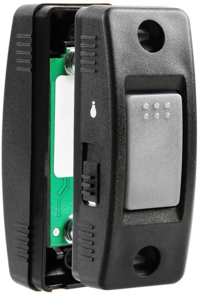 Alt view image 3 of 6 - Garage Garage Door Opener Wall Button, Wired 1-Button Push Control Replacement for LiftMaster 883LM, Chamberlain & Craftsman Yellow Learn Button Openers, Wall Switch with Instructions