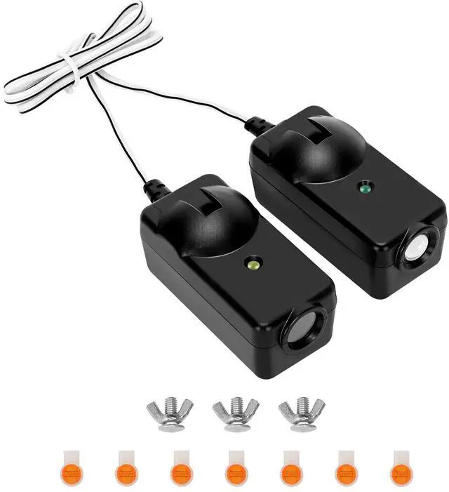 Main image of 41A5034 Safety Sensor Kit, Replacement for Craftsman/Chamberlain/Liftmaster Garage Door Sensor, Compatible with Liftmaster/Chamberlain/Craftsman Garage Door openers Made After 1997