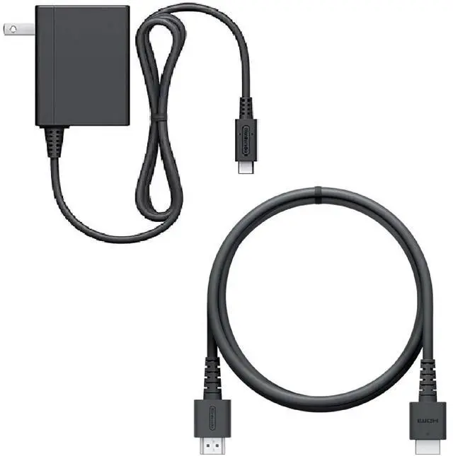 Main image of OEM AC Adapter and HDMI Cable Compatible with Nintendo Switch and Switch OLED 5V-1.5A 15V 2.6A