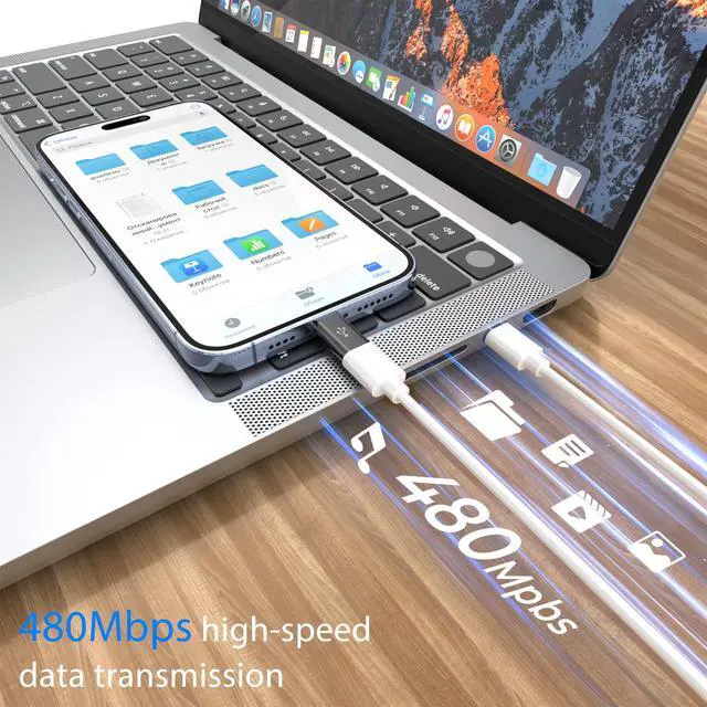 Alt view image 4 of 6 - 4 Pack Micro USB to USB C Adapter, Micro-USB Female to USB-C Male OTG Adapter Compatible with Samsung Galaxy S10 S9 S8 Plus Note 9 8, MacBook, LG V30 G5 G6, Moto Z2 Play Type-C Phones, Tablets (Black)