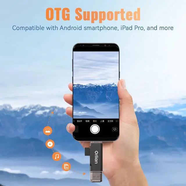 Alt view image 6 of 7 - USB 3.0 SD Card Reader,Dual Slots USB 3.0 Type C to Micro SD Card Adapter, Memory Card Reader Adapter for MicroSD, SDHC, SDXC, RS-MMC, MMC, Compatible with Laptop, iphone 16/15,MacBook Android (Black)