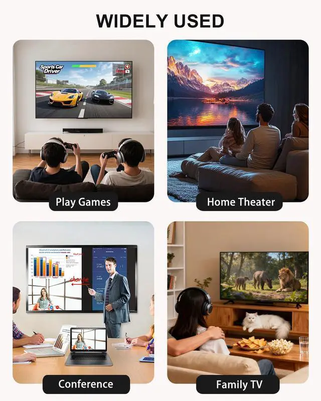 Alt view image 5 of 6 - USB C to Hdmi Adapter for iPhone 4K@60Hz Type C to Hdmi Adapter 100W Charging Compatible for iPhone 17/16/15 Series MacBook ipad Pro to HDTV Projector Monitor No Power Needed Plug and Play