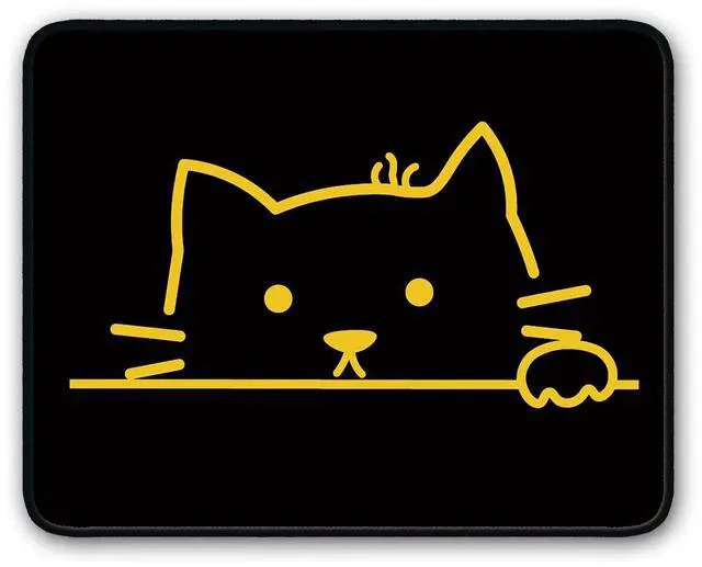 Main image of Non-Slip Mouse Pad Small Mousepad for Computer, Laptop, Gamer, Cat Pattern, 8x10 inch