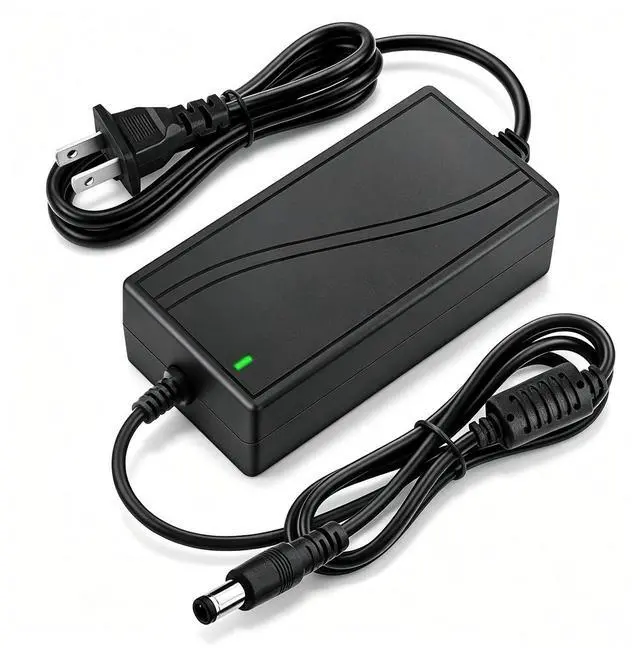 Main image of 12V 5A Power Supply Adapter, Security Camera Power Supply, CCTV Camera Power Adapter, 12Volt LED Driver 60W Adapter Transformer for Strip Lights, Surveillance Cameras, Wireless Router,ADSL Cats, CCTV