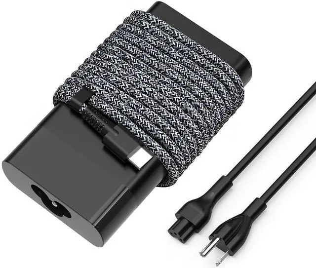 Main image of 65W USB C Laptop Charger Compatible with HP Chromebook x360 14 11 G5, Spectre x360 13 15, EliteBook 840 G5 G6 G7, ProBook 450 G6, Envy, Pavilion Type C Computer Charger Adapter