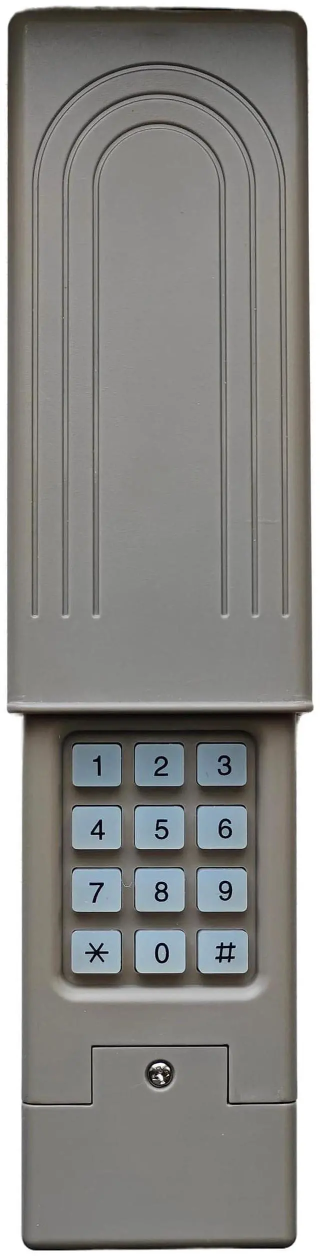 Main image of 387LM Garage Door Opener Keypad Universal Replaces 877MAX 878MAX KLIK2U G940EV-P2 877LM 66LM CMXZDCG440 GK-R OKP-BX for Liftmaster Chamberlain Sears Craftsman Overhead Door Linear Genie (Nardo Grey)