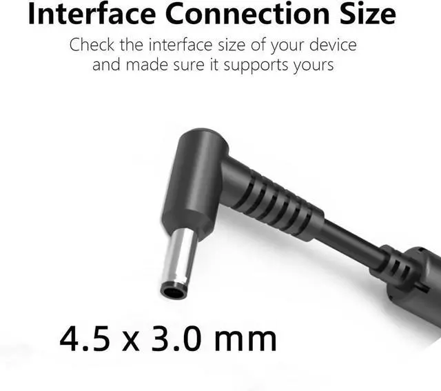Alt view image 2 of 5 - 200W AC Laptop Charger Power Adapter Compatible with MSI Katana A17 A15, Crosshair Bravo 15 17, Creator M16 Z16, Replacement for A21-200P2B Gaming Laptop Power Supply