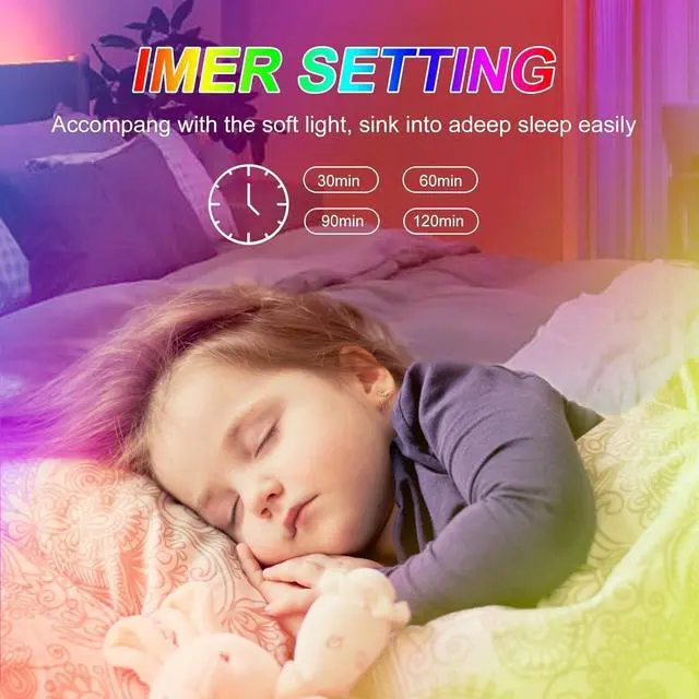 Alt view image 3 of 7 - LED Lights for Bedroom, 65ft Smart RGB Music Sync Bluetooth App & Remote Control, USB-Powered LED Strip Lights, Gaming, Bedroom, PC, Home Theater,Parlor,Room