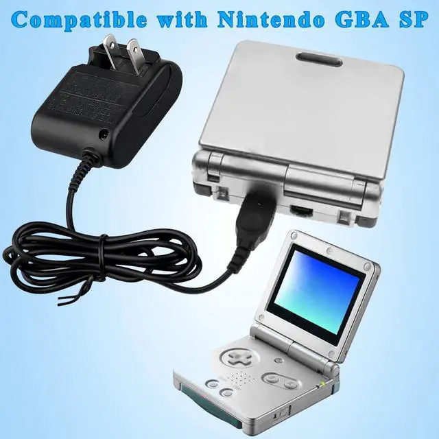 Alt view image 4 of 7 - US AC Home Wall Power Supply Charger Adapter Cable for Nintendo DS NDS GBA SP