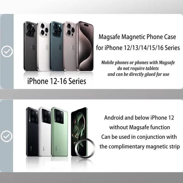 Alt view image 4 of 6 - Magnetic Phone Holders for Tesla Model 3/Y/Juniper a Accessories, 360 Degree Rotation Tesla Phone Holder Screen Mount Fit for iPhone 17 16 15 14 13 Phones with Magnetic Ring