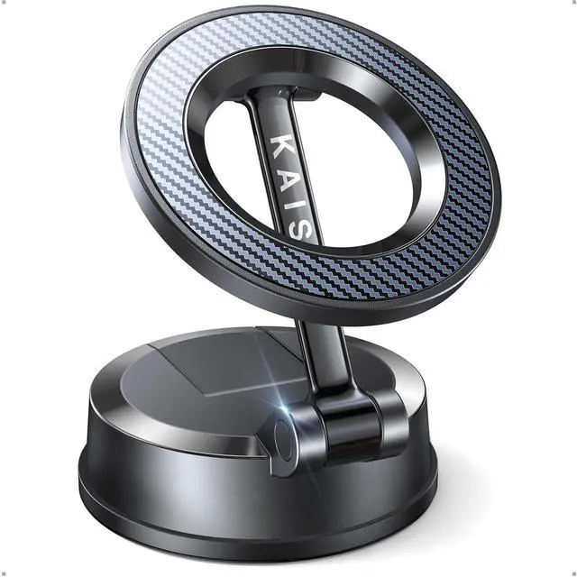 Main image of for Magsafe Car MountPowerful SuctionMagnetic Phone Holder for Car Phone Holder Mount Suction Cup Phone Mount for Car Dashboard Windshield for iPhone 17 Pro Max 16 15 14 13 12Carbon Fiber