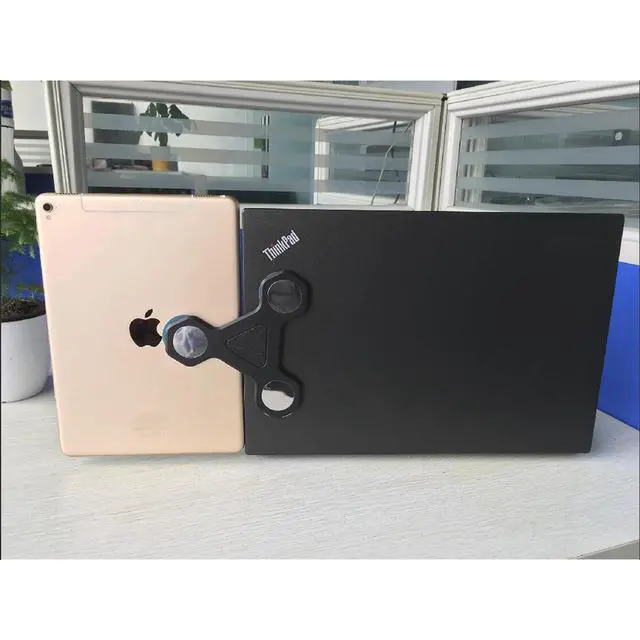 Alt view image 5 of 7 - Magnetic Screen Side Phone Mount for Laptop & Monitor Screen Setup