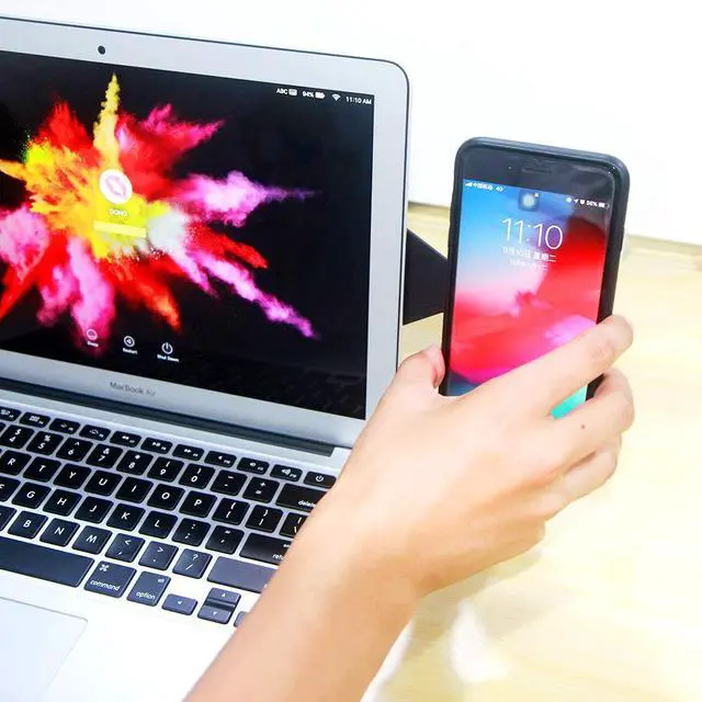 Alt view image 7 of 7 - Magnetic Screen Side Phone Mount for Laptop & Monitor Screen Setup