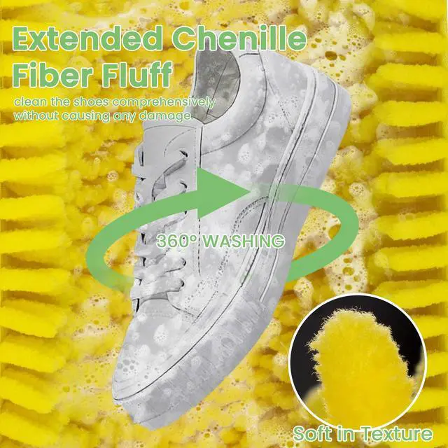 Alt view image 4 of 7 - 2Pcs Shoe Washing Machine Bag, Yellow Green