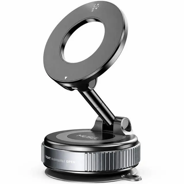 Main image of Magnetic Car Phone Holder for MagSafe, Nanogel Mount for iPhone 17-12