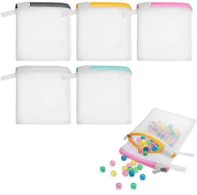 Main image of 5 Pcs Small Mesh Laundry Bags, 5.31 x 4.33 In Lingerie Bags