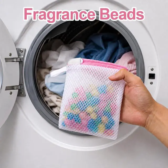 Alt view image 4 of 7 - 5 Pcs Small Mesh Laundry Bags, 5.31 x 4.33 In Lingerie Bags