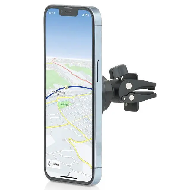 Alt view image 6 of 7 - Magnetic Air Vent Phone Holder for Magsafe iPhone 17/16/15/14