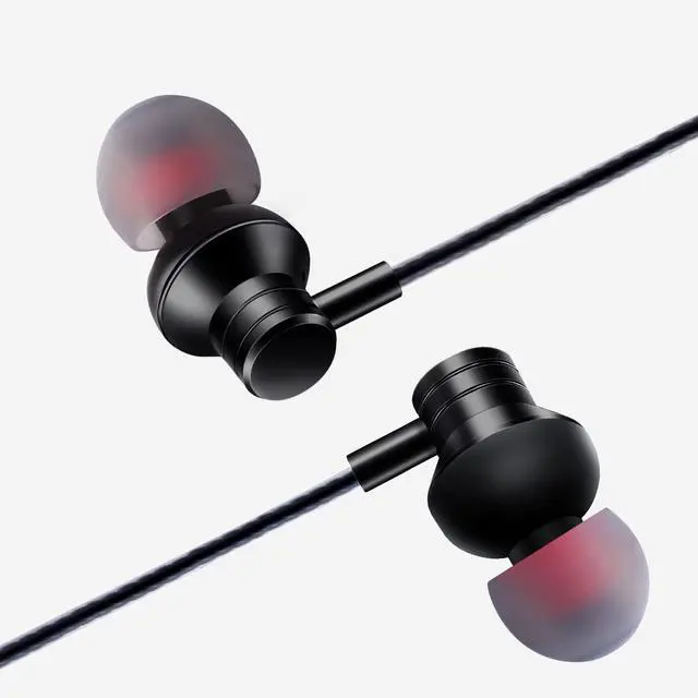 Alt view image 5 of 7 - Wired Earbuds Headphones with Microphone Stereo Bass Earphones Noise Isolation in-Ear Headset Compatible with All Smartphones Tablets iPod IPad MP3 Player That with 3.5 mm Interface(Black)