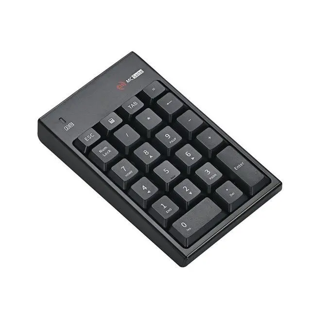 Alt view image 2 of 7 - Numeric Keypad & Mouse Combo - Use One Receiver Wireless Number Pad Keyboard and Mouse for Laptop Desktop