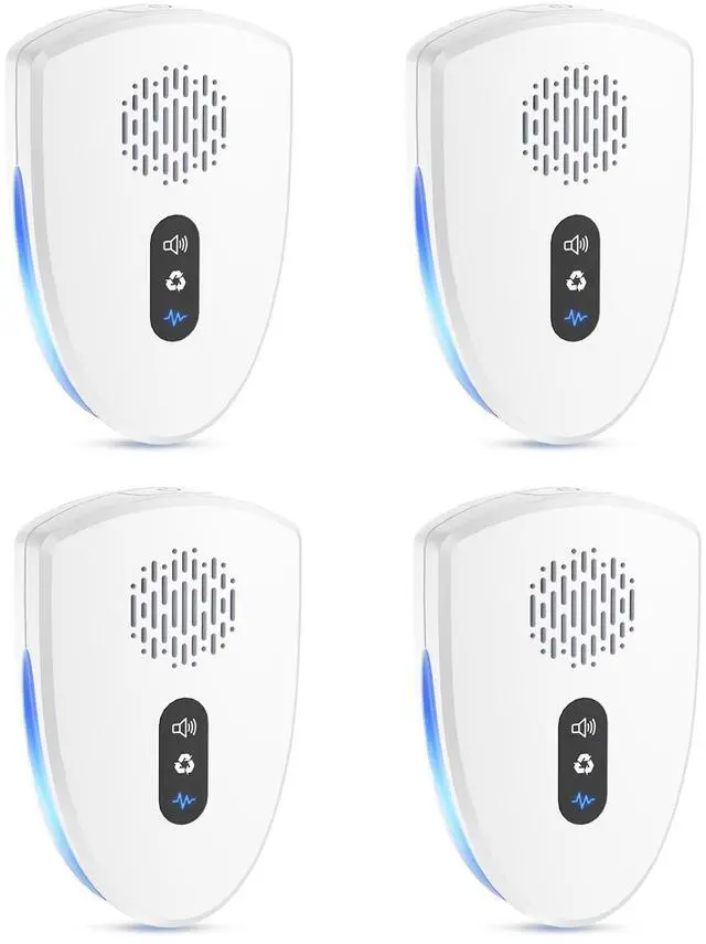 Main image of 2026 Upgraded Ultrasonic Pest Control Repeller, Mouse Repellent Indoor for Spider Bug Roach Ant Mosquito Rat Mice Insect Deterrent, Mouse Rodent Repellent Ultrasonic Plug in, 3 Targeted Modes, 4 Pack