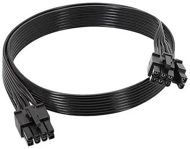 Main image of 8 Pin PCIE Cable, 8 Pin Male to 6+2 Male GPU Power Cable, Compatible with Corsair, Thermaltake, ARESGAME Modular Power Supply (Not for EVGA PSU)